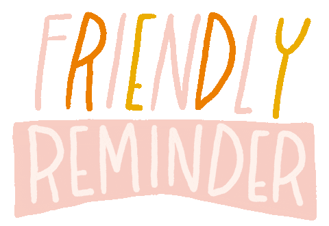 Reminder At2 Sticker by Andrea Tredinick for iOS & Android